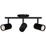 1_Taylor 19" Wide 3-Light Matte Black Finish Track Light