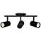 Taylor 19" Wide 3-Light Matte Black Finish Track Light