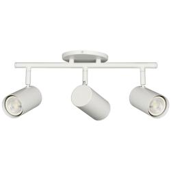 Taylor 19" Wide 3-Light Matte White Finish Track Light