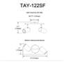 Thumbnail4 of Taylor 19" Wide 3-Light Matte White Finish Track Light more views