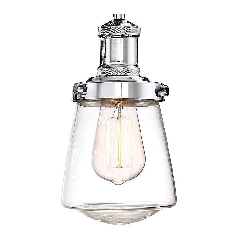 Image 3 Taylor 22 3/4" Wide Chrome 3-Light Bath Light more views