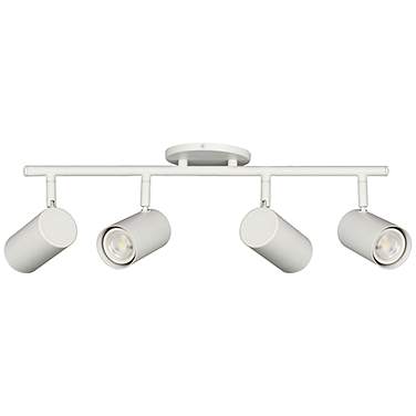 Taylor 24.75" Wide 4-Light Matte White Finish Track Light