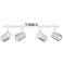 Taylor 24.75" Wide 4-Light Matte White Finish Track Light