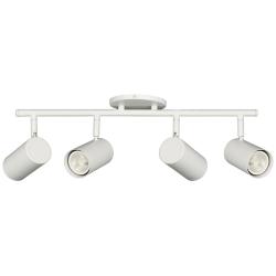 Taylor 24.75" Wide 4-Light Matte White Finish Track Light