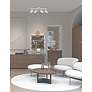 2_Taylor 24.75" Wide 4-Light Matte White Finish Track Light more views