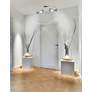 2_Taylor 24.75" Wide 4-Light Satin Chrome Finish Track Light more views