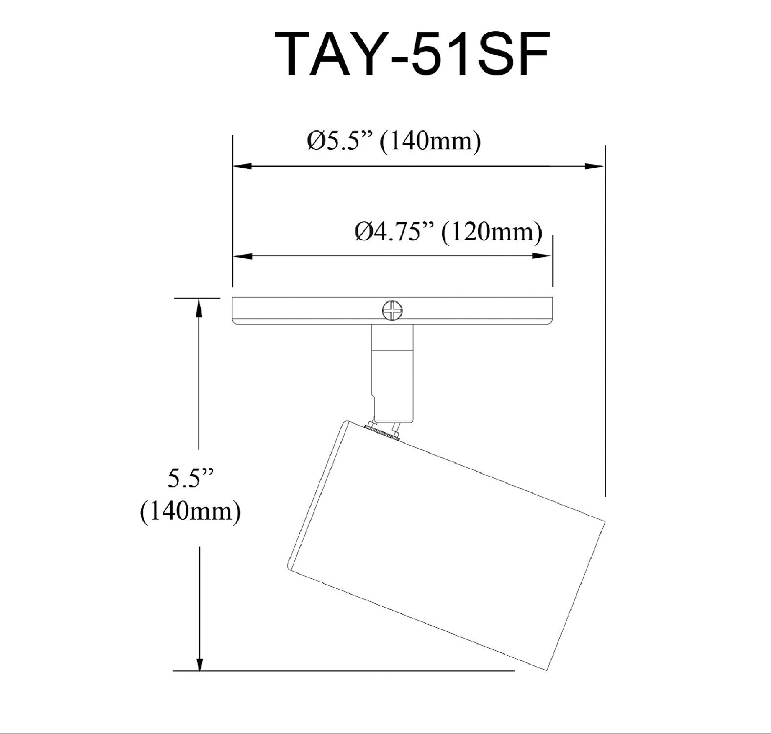 Image 4 Taylor 5.75" Wide Matte Black Finish Track Light more views