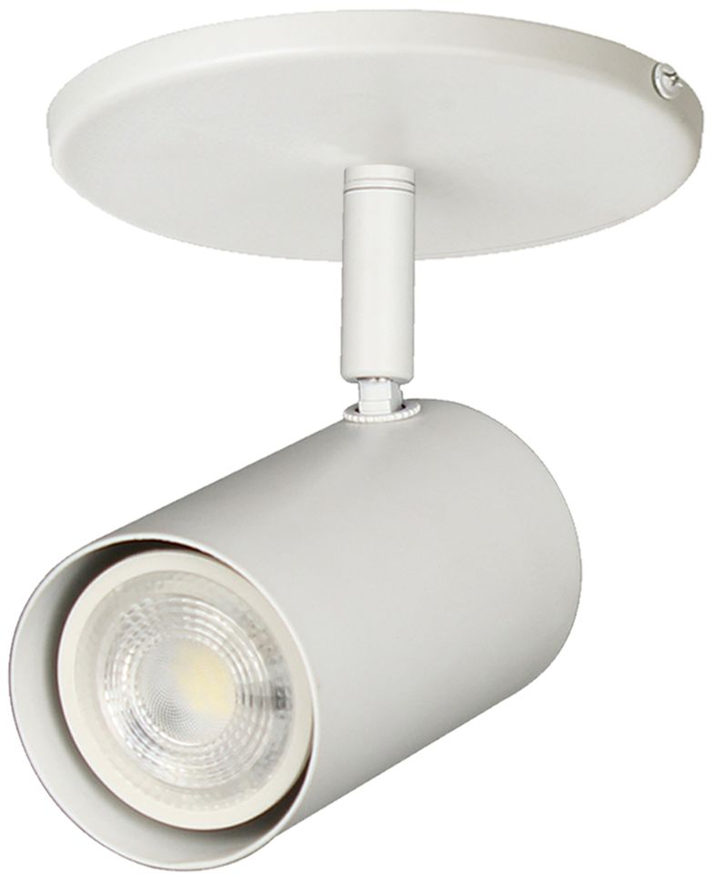 Taylor 5.75" Wide Matte White Finish Spotlight
