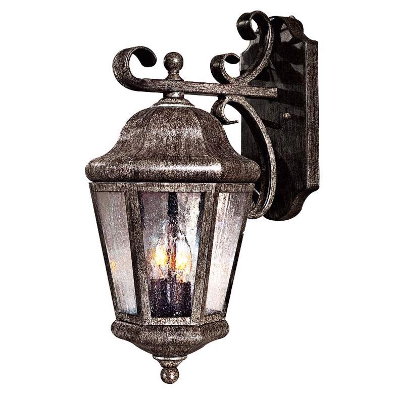Image 1 Taylor Court Collection 17 1/2 inch High Outdoor Wall Light