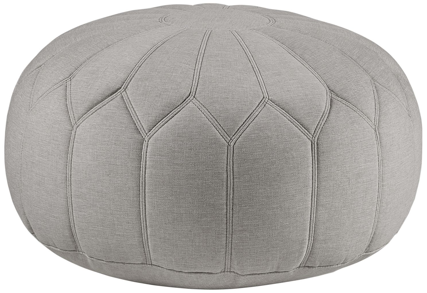 Oversized pouf store ottoman