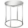 Taylor Mirrored Chrome End Table