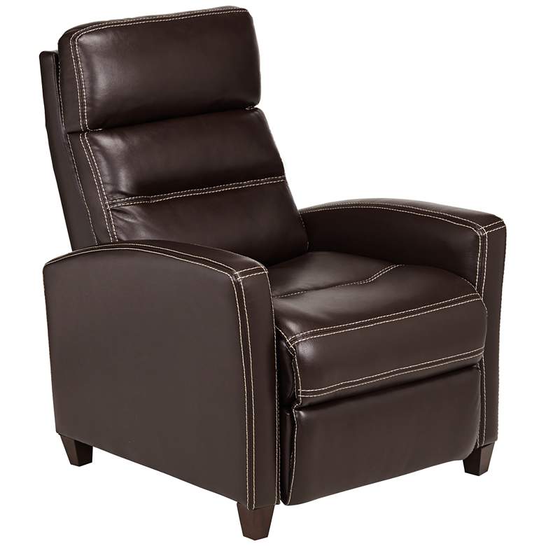 Image 1 Teagan Tustin Chocolate 3-Way Recliner Chair