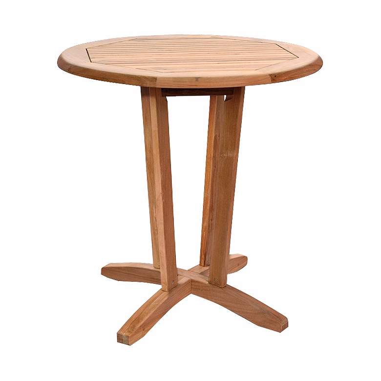 Image 1 Teak Flodden Outdoor Round Table