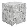 4_Teak Root Bunching Whitewashed Teak Wood Rectangular Cube more views