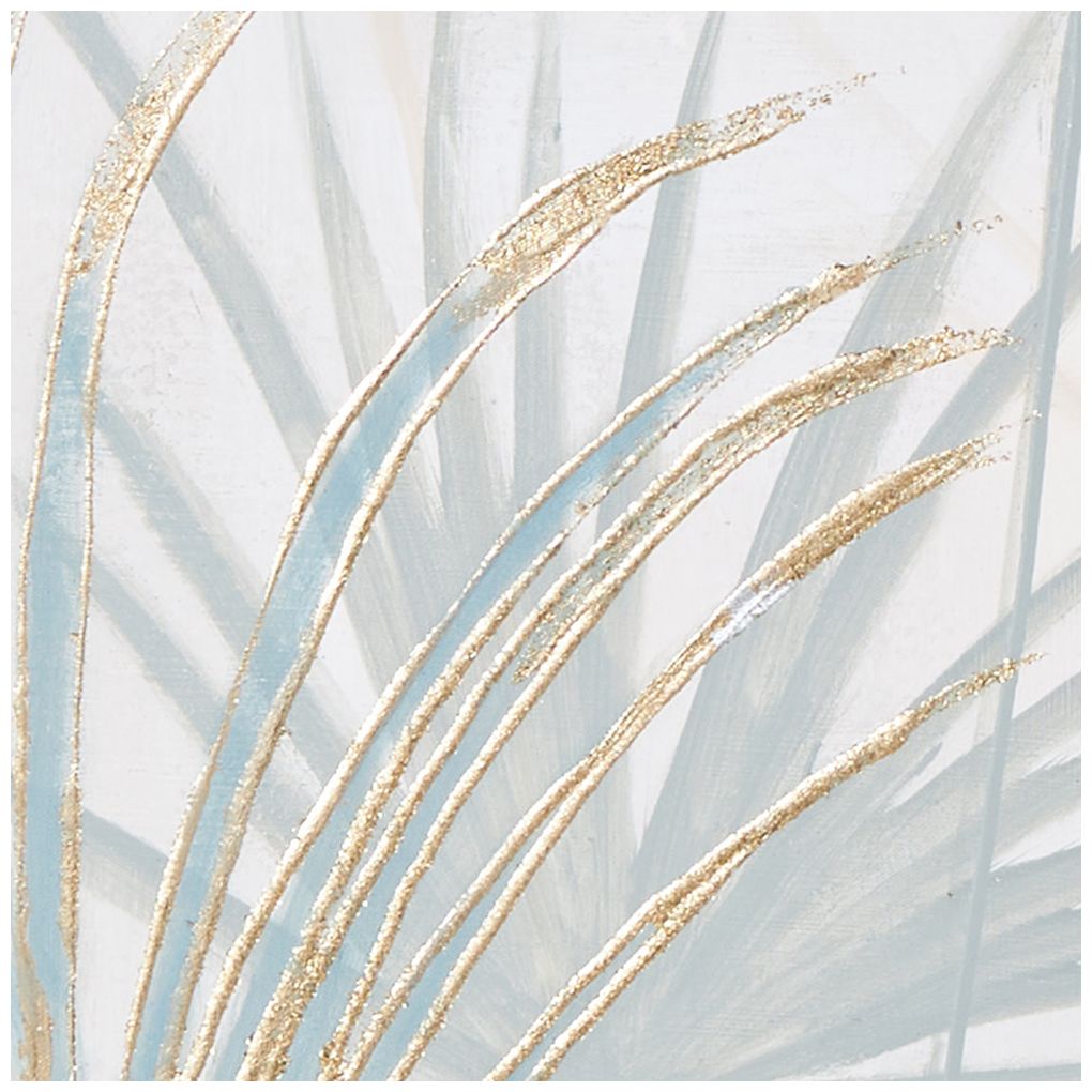 Teal Canvas Traditional Framed Wall Art, S/3 16"W, 47"H