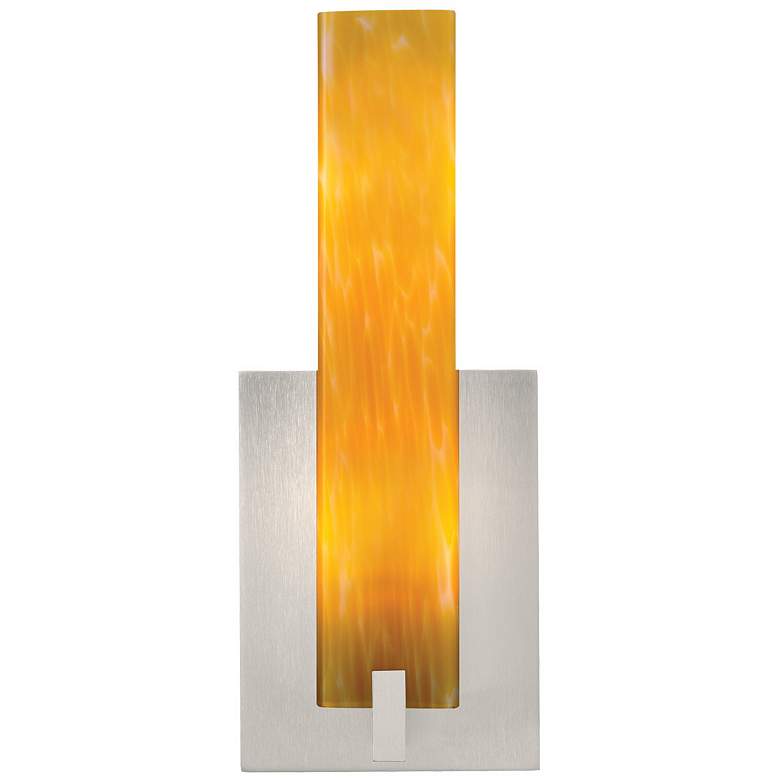 Image 1 Tech Lighting 12 inch High Satin Nickel LED Cosmo Wall Sconce
