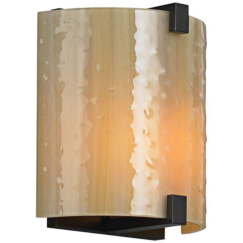 Image 1 Tech Lighting 7 1/2 inch High Sand Essex Wall Sconce