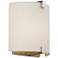 Tech Lighting 7 1/2" High White Essex Wall Sconce