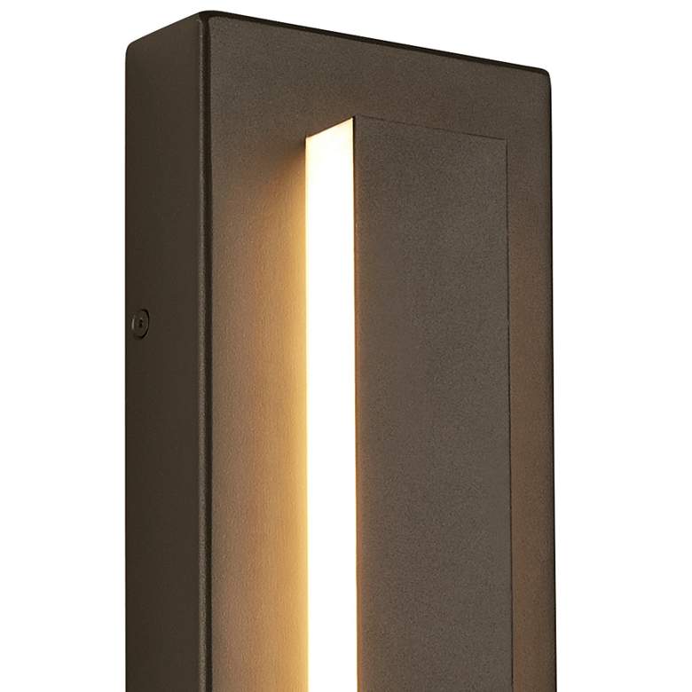 Image 3 Tech Lighting Aspen 15" High Bronze LED Outdoor Wall Light more views