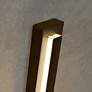 Tech Lighting Aspen 15" High Bronze LED Outdoor Wall Light