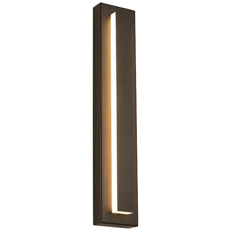 Image 3 Tech Lighting Aspen 26 inch High Bronze LED Outdoor Wall Light