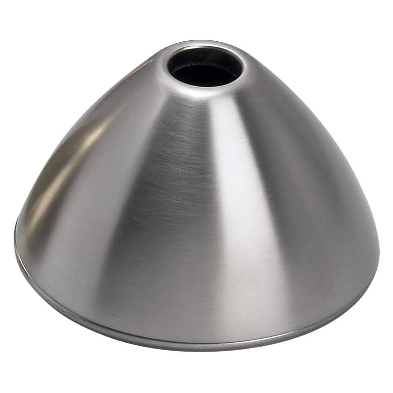 Image 1 Tech Lighting Belladonna Bell-Shaped Satin Nickel Shade