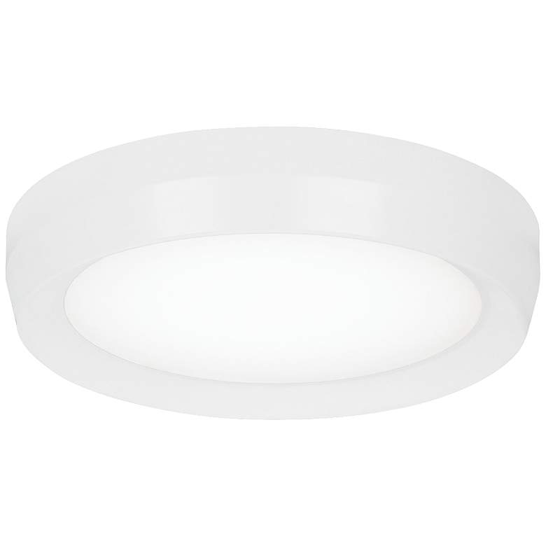 Image 1 Tech Lighting Bespin 13" Wide White LED Ceiling Light