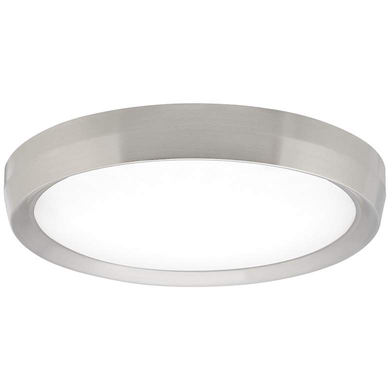 Image 1 Tech Lighting Bespin 18" Wide Satin Nickel LED Ceiling Light