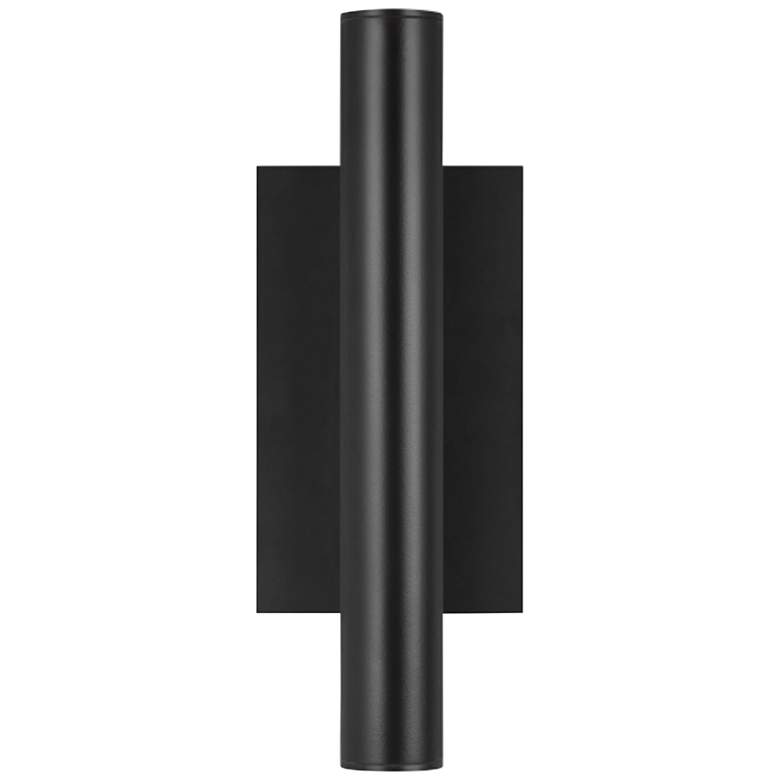 Image 5 Tech Lighting Chara 12 1/4"H Black LED Outdoor Wall Light more views