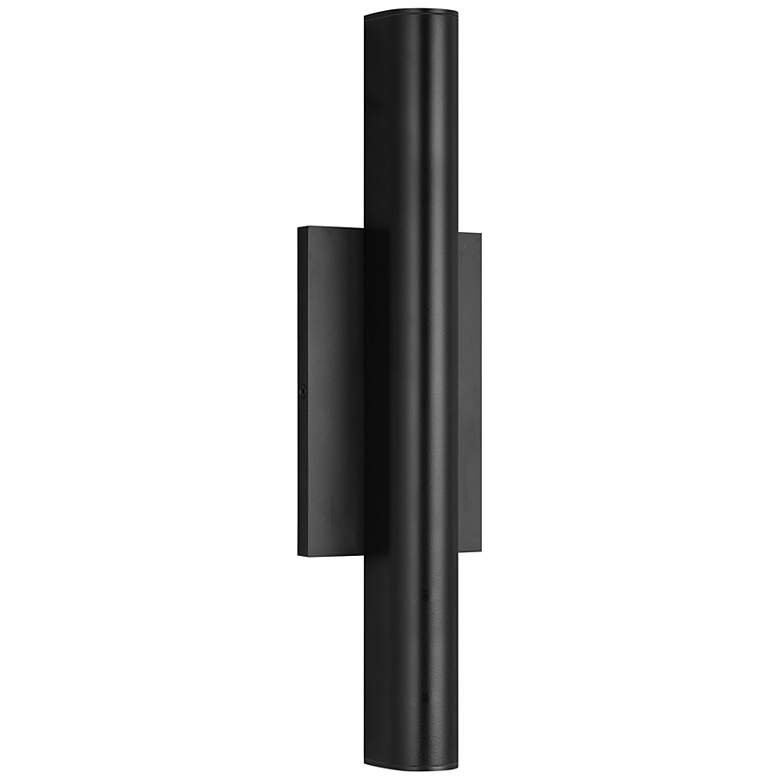 Image 4 Tech Lighting Chara 17 1/4"H Black LED Outdoor Wall Light more views