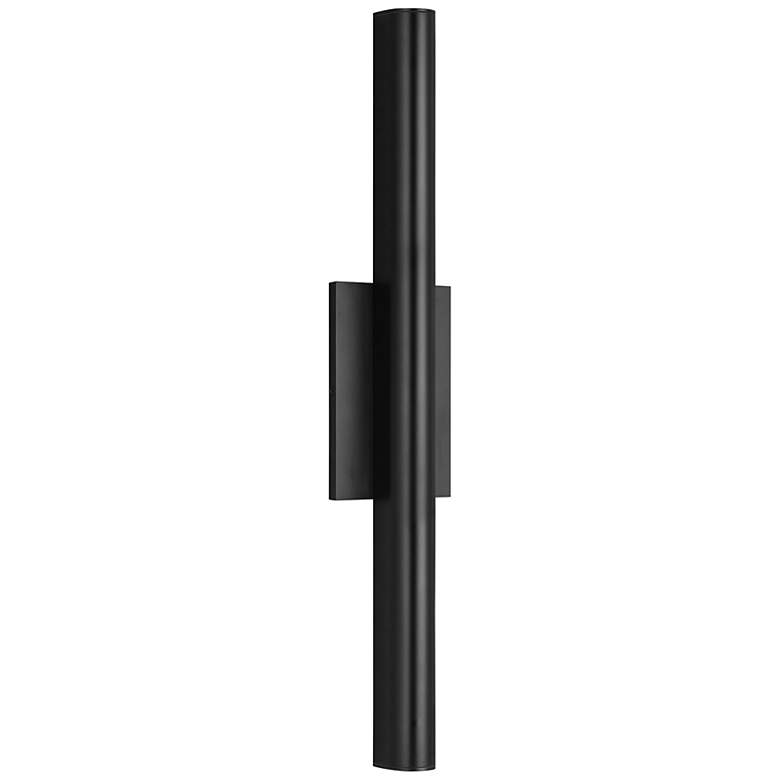 Image 3 Tech Lighting Chara 26" High Black LED Outdoor Wall Light more views