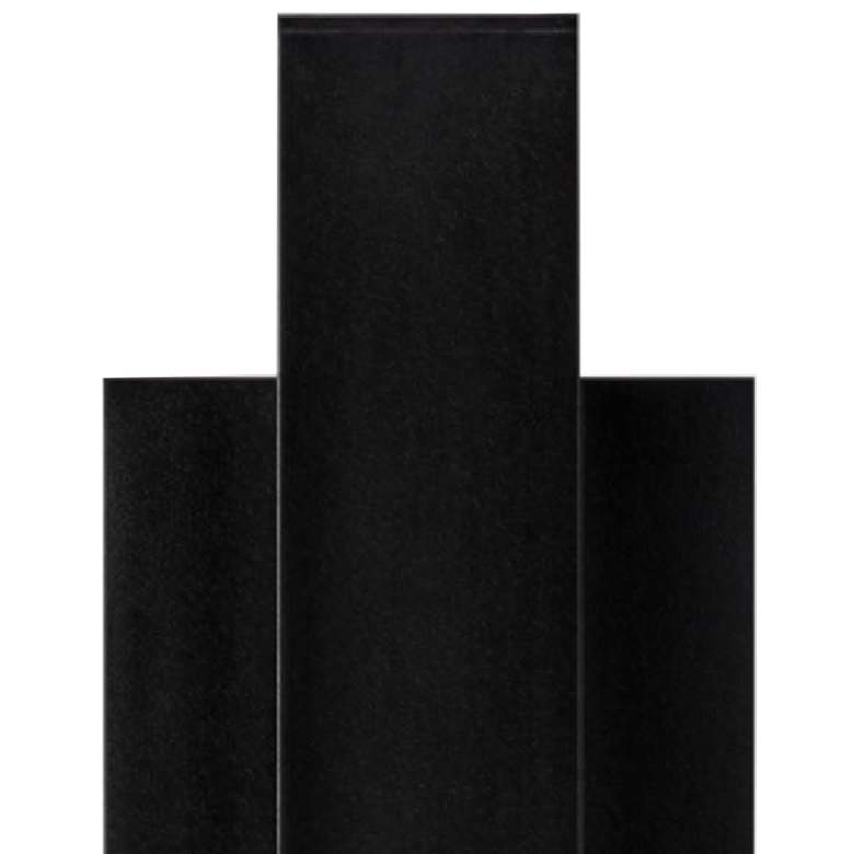 Image 2 Tech Lighting Chara Square 12"H Black LED Outdoor Wall Light more views