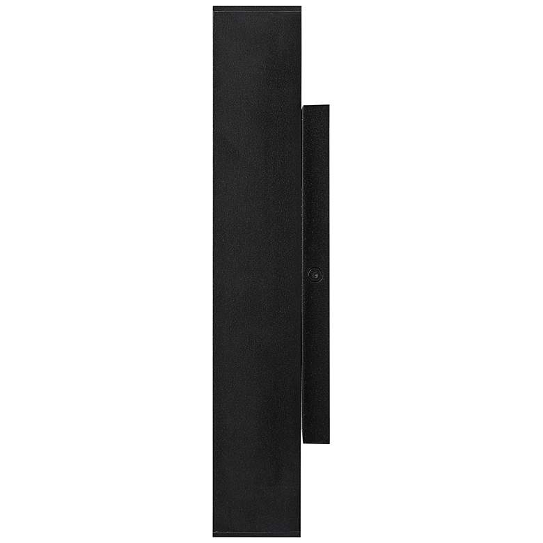 Image 4 Tech Lighting Chara Square 12"H Black LED Outdoor Wall Light more views