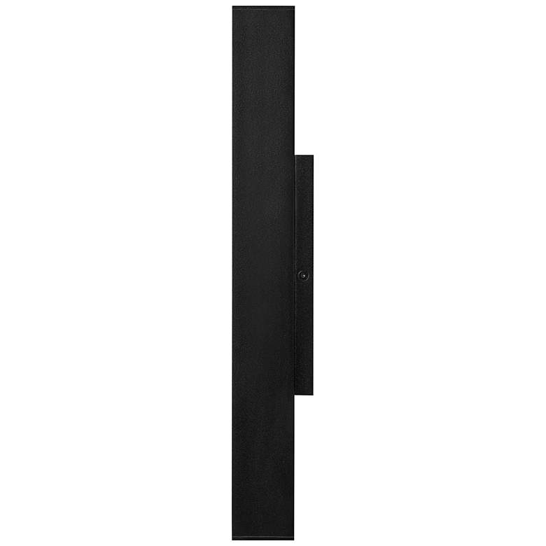 Image 4 Tech Lighting Chara Square 17 inchH Black LED Outdoor Wall Light more views