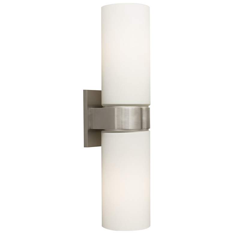 Image 1 Tech Lighting Hudson 16" High Satin Nickel Wall Sconce