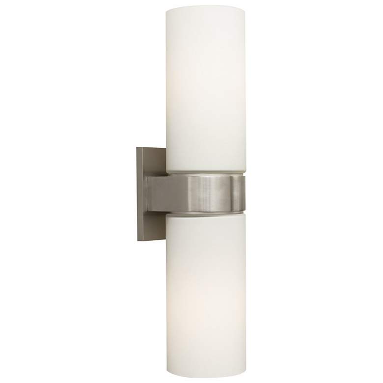 Image 1 Tech Lighting Hudson 16 inch High Satin Nickel Wall Sconce