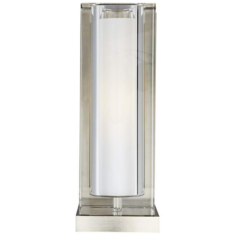 Image 1 Tech Lighting Jayden 10 3/4 inch High Clear Glass Wall Light