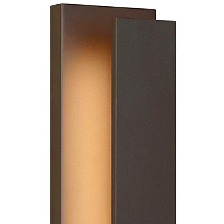 Image 3 Tech Lighting Nate 17 inch High Bronze LED Outdoor Wall Light more views