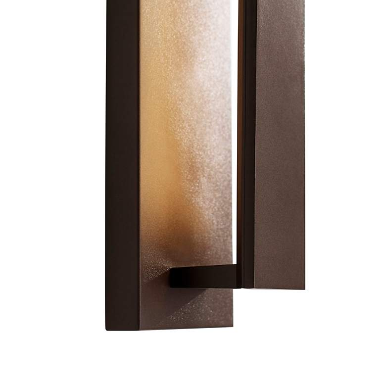 Image 4 Tech Lighting Nate 17 inch High Bronze LED Outdoor Wall Light more views