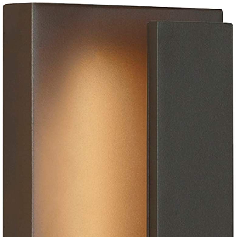 Image 3 Tech Lighting Nate 9" High Bronze LED Outdoor Wall Light more views