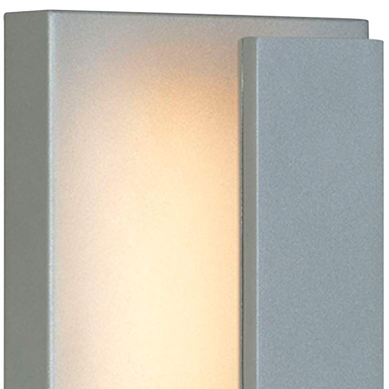 Image 2 Tech Lighting Nate 9" High Silver LED Outdoor Wall Light more views
