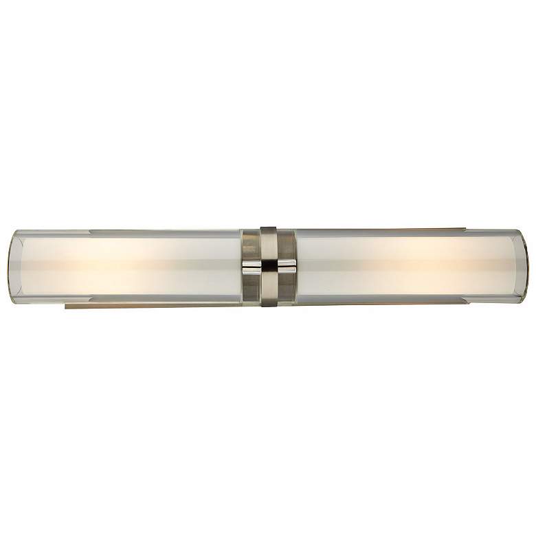 Image 1 Tech Lighting Sara Double 25" Wide Nickel Wall Light