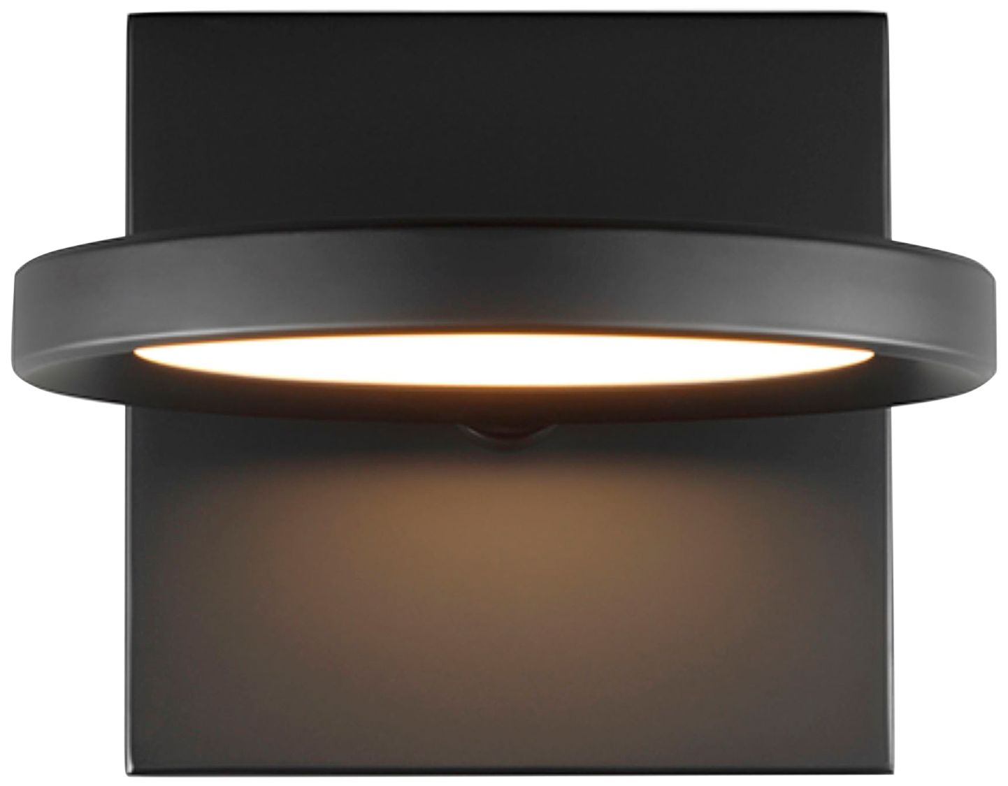 Tech Lighting Spectica 5" High Matte Black LED Wall Sconce 81W72