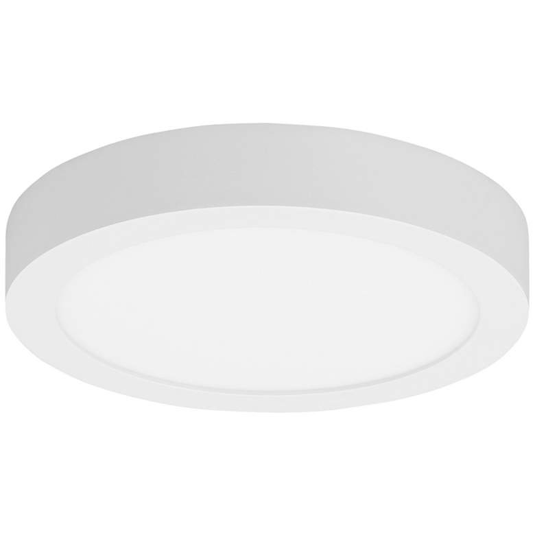 Image 1 Tech Lighting Tenur Round 9 1/2 inchW White LED Ceiling Light