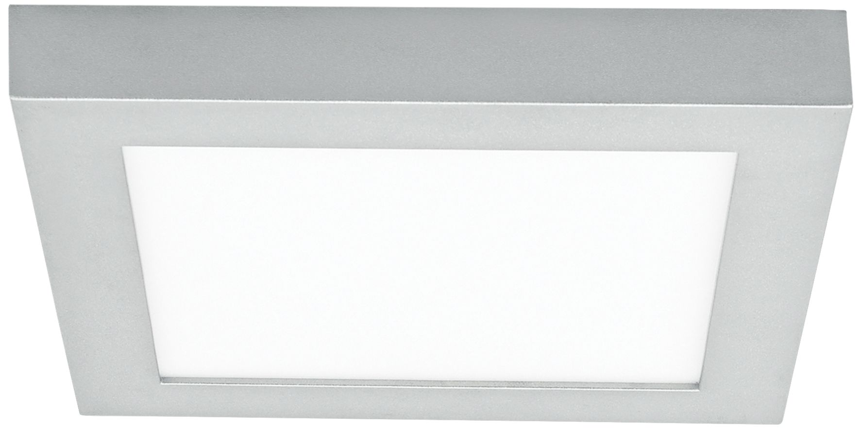 Tech Lighting Tenur Square 11 3/4"W Silver LED Ceiling Light