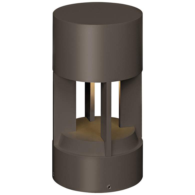 Image 1 Tech Lighting Turbo 11" High Bronze LED Landscape Path Light