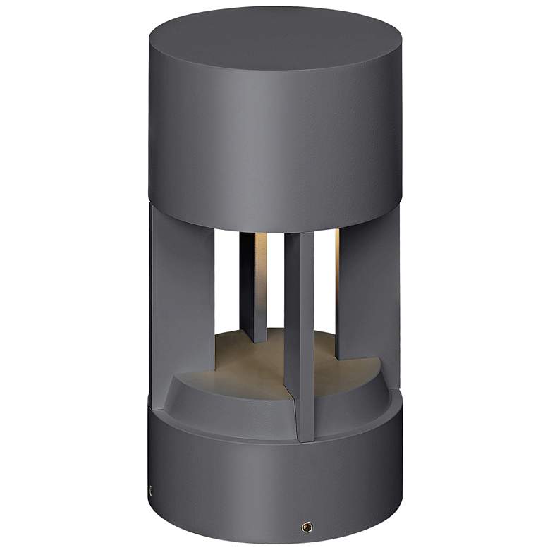 Image 1 Tech Lighting Turbo 11"H Charcoal LED Landscape Path Light