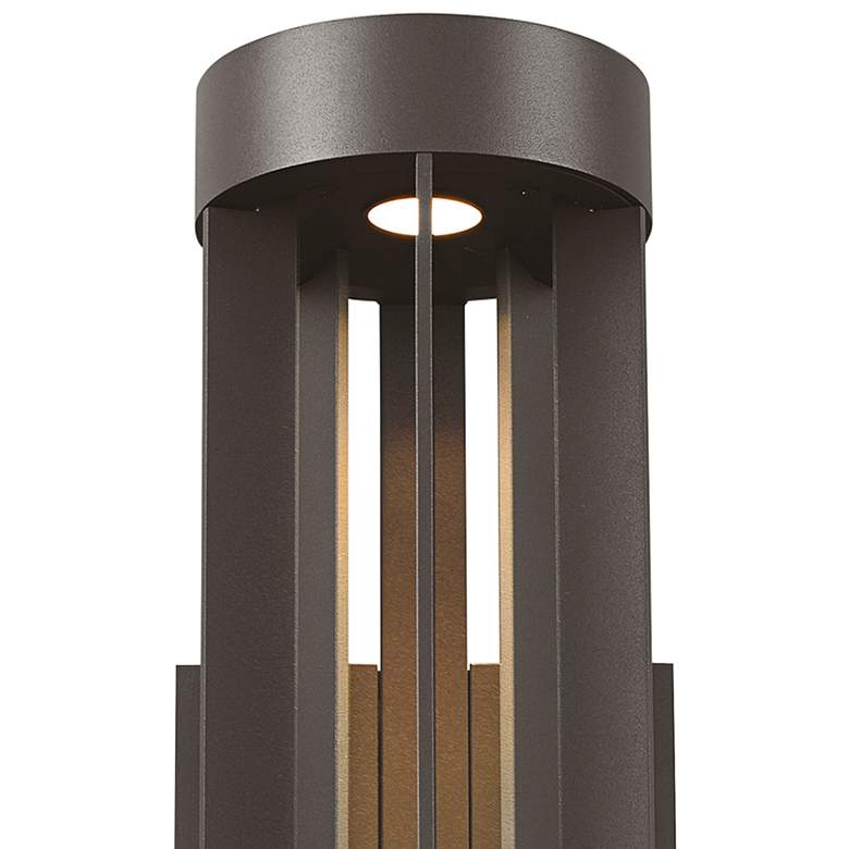 Image 3 Tech Lighting Turbo 18 inchH Bronze 3000K LED Outdoor Wall Light more views