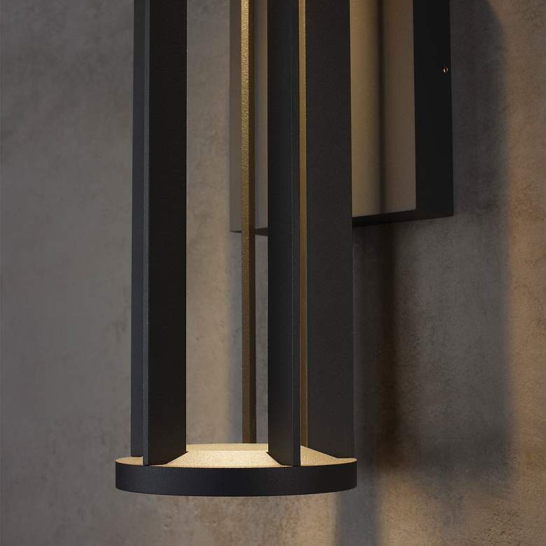 Image 4 Tech Lighting Turbo 18"H Bronze 3000K LED Outdoor Wall Light more views