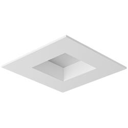 Tech Lighting Verse 3&quot; White Square Trim for Fixed Downlight